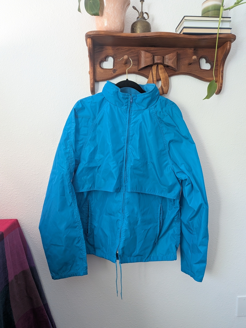 Eddie Bauer Turquoise Men's Shell Jacket